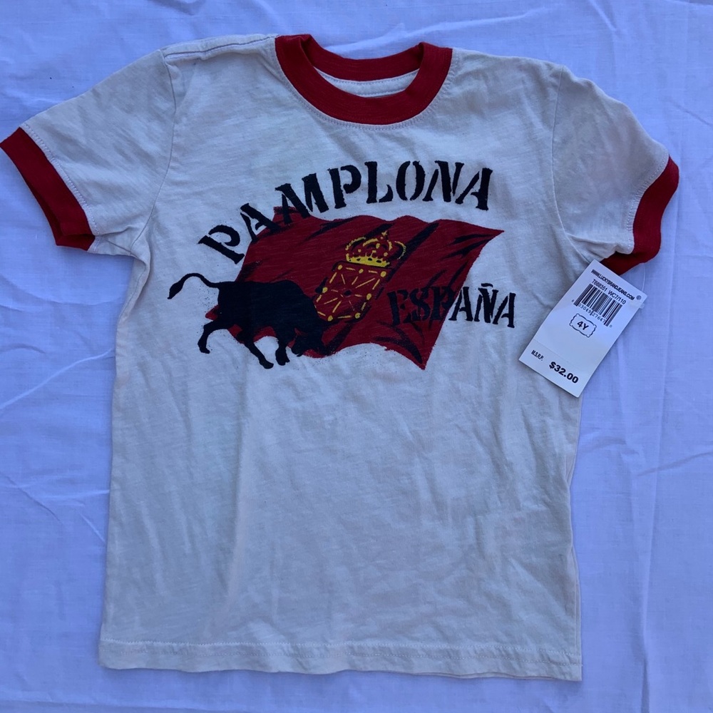 NWT Kids Lucky Brand T-Shirt 4Y